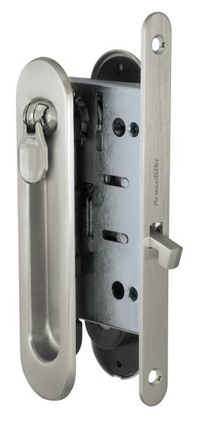 Набор Armadillo ( Армадилло) для раздвижных дверей SH.LD152.KIT011-BK (SH011-BK) SN-3 - Матовый никель