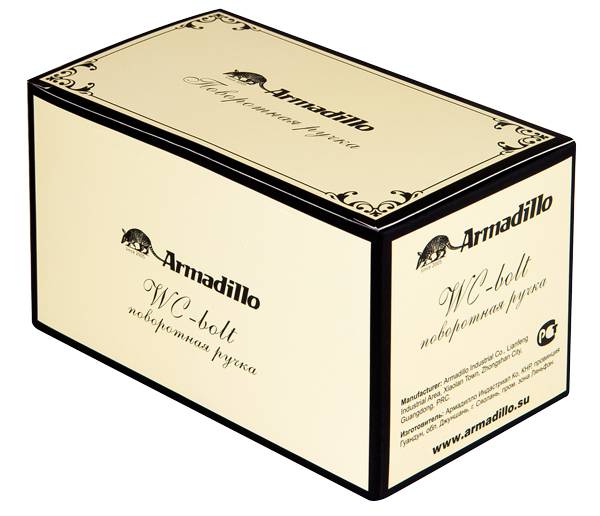 Ручка Armadillo (Армадилло) поворотная BKW8/CL BB-17 Коричневая бронза — изображение 3