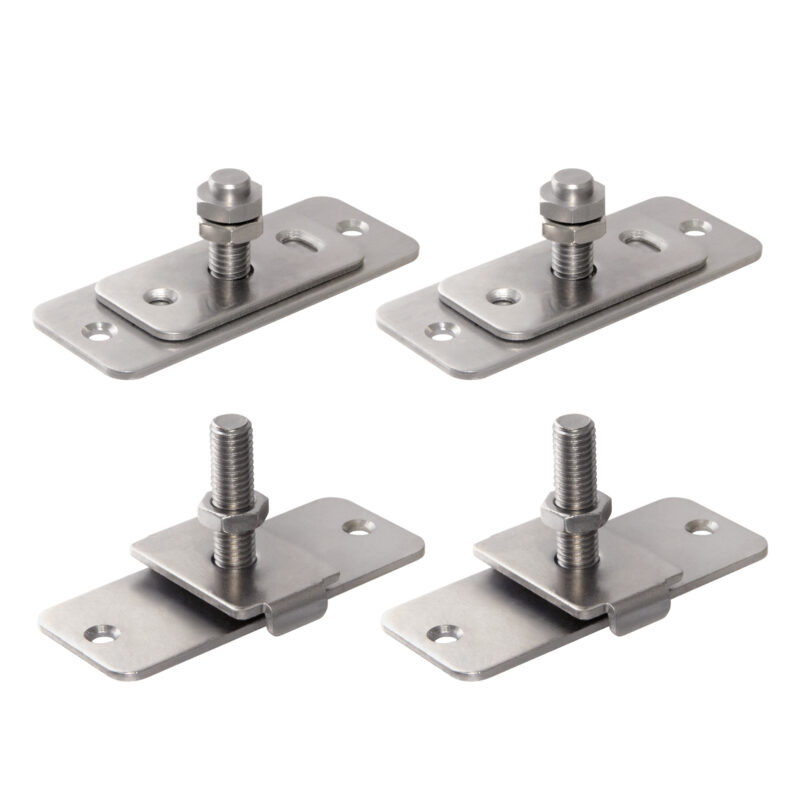 Комплект Armadillo (Армадилло) монтажных пластин SLD.Comfort-PRO.PROF/telescope.static door plates