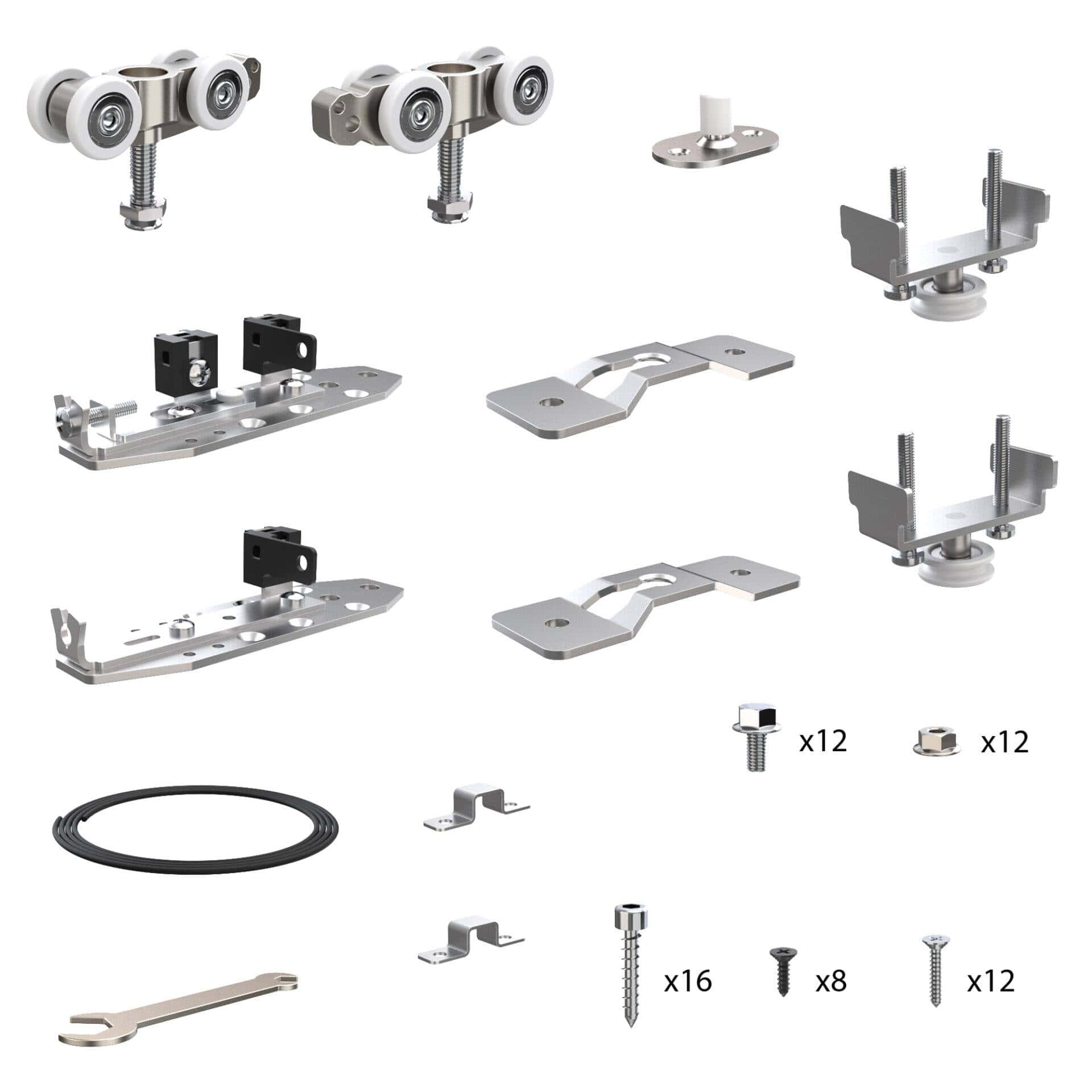 Комплект Armadillo для профильных раздвижных дверей SLD.Comfort-PRO.SET4.PROF.